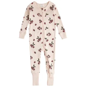 Petit Lem Raspberry Print Playsuit Cherry Blossom