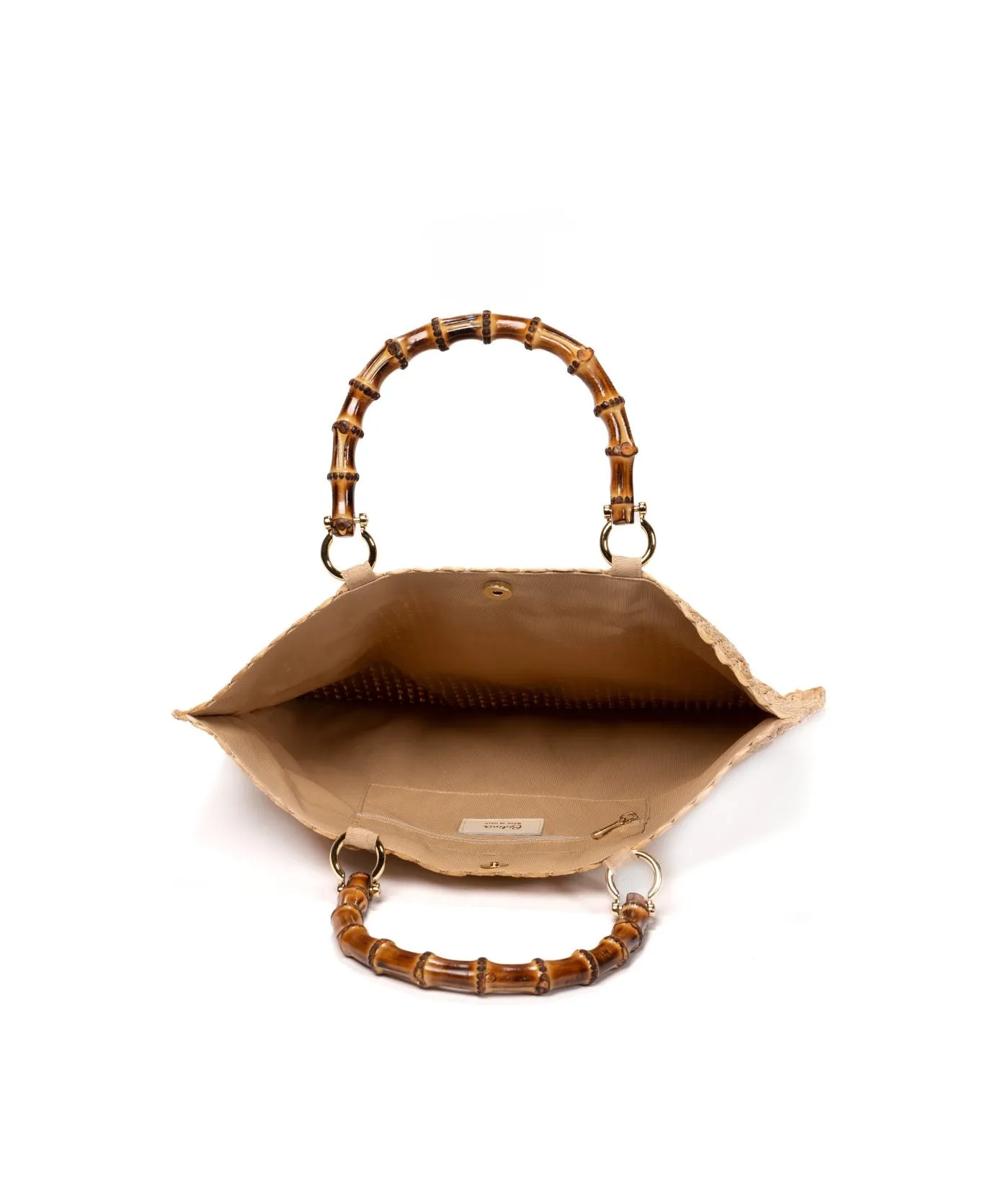 Piccarda Raffia Tote in Natural hues - Large