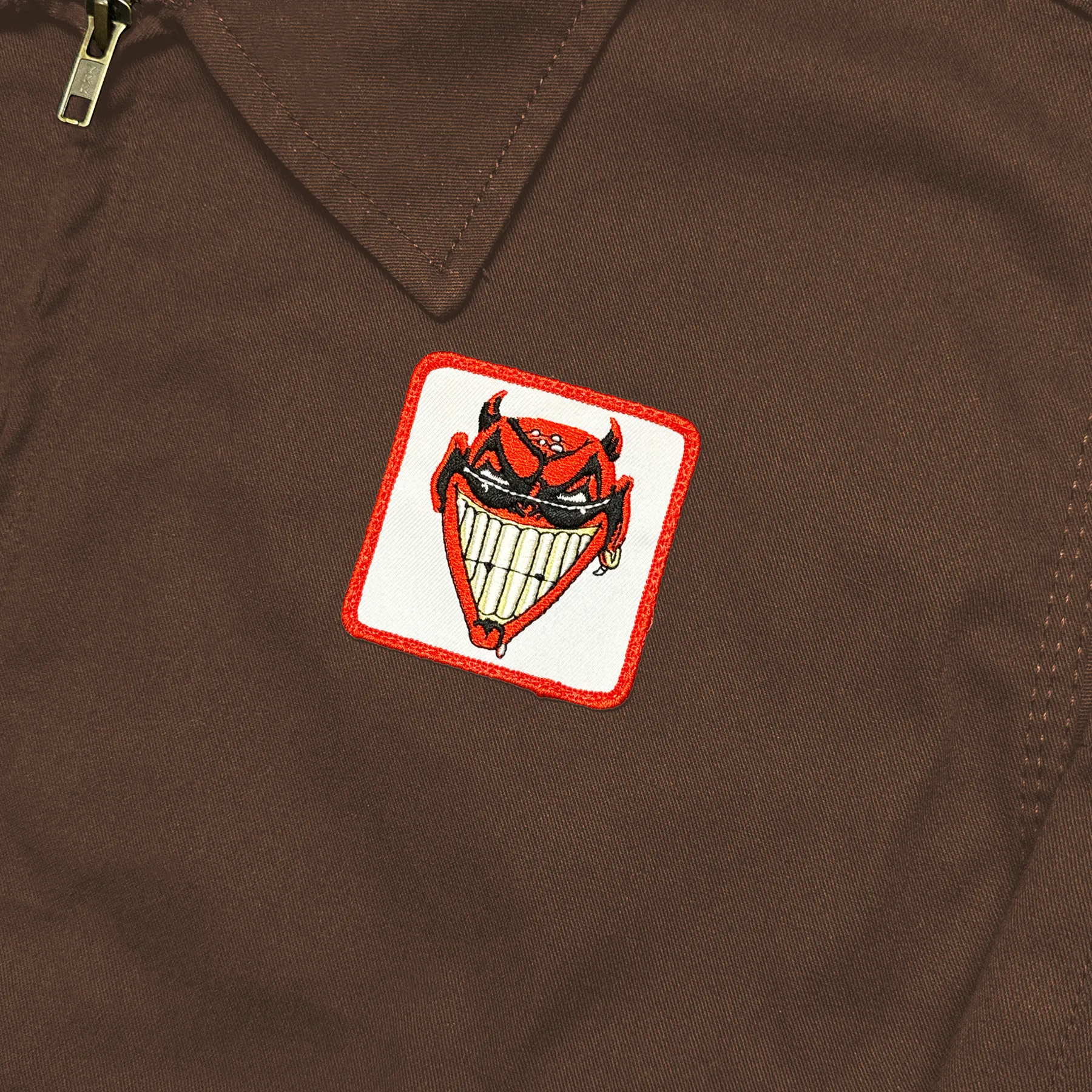 Pitchfork Zip Jacket - Brown
