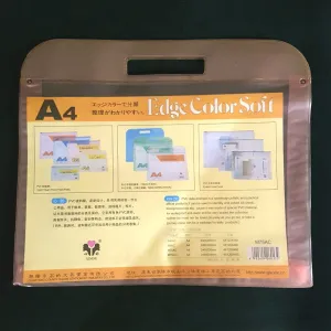 Plastic Envelope A4 Edge Color Set