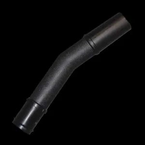 Plastic Shopvac Curved Wand End 1 1/4" - Black