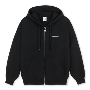 POLAR 12 FACES DEFAULT ZIP HOODIE - BLACK