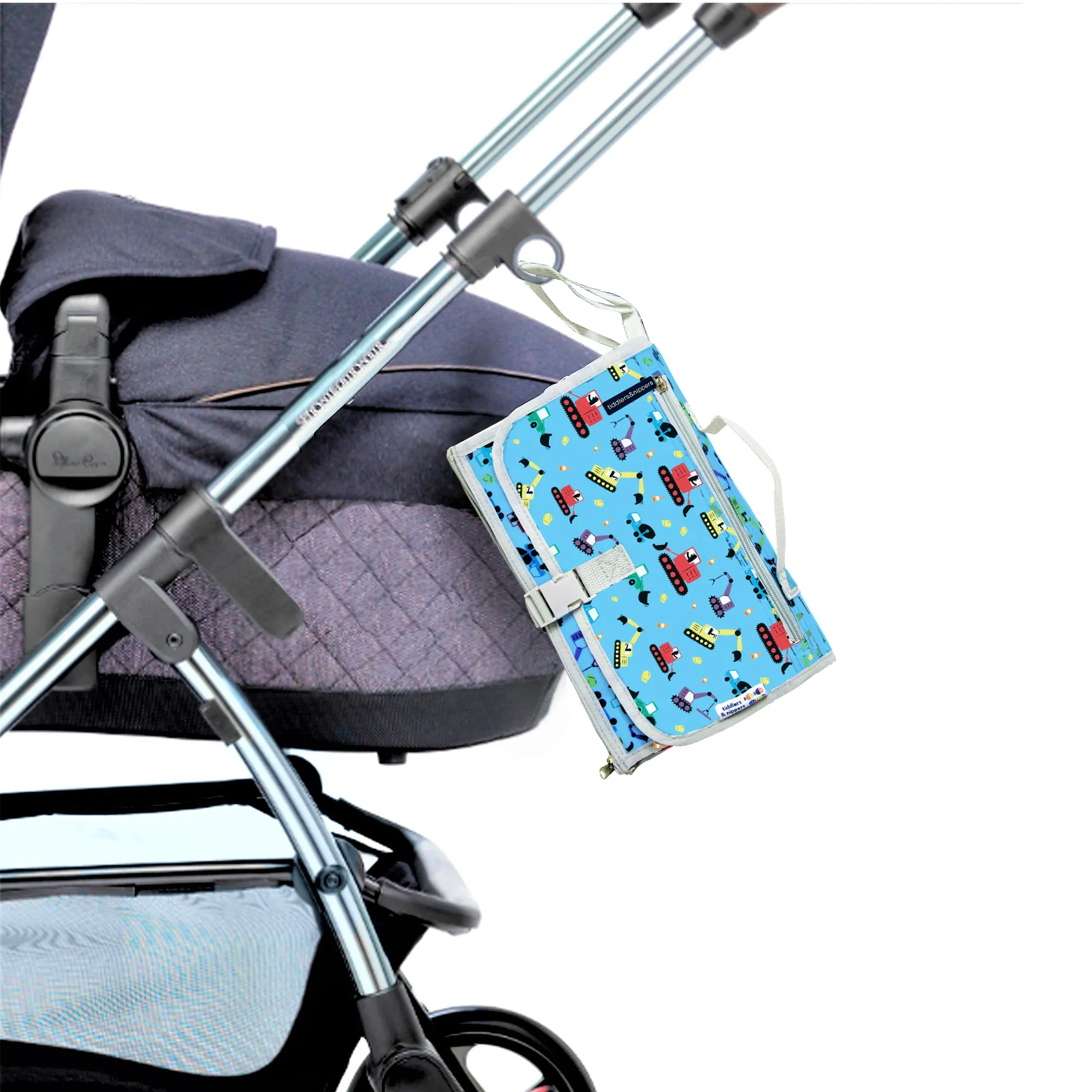 Portable & Compact Baby & Toddler Travel Changing Nappy Mat Bag