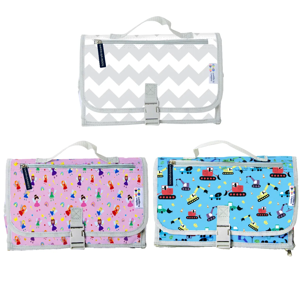 Portable & Compact Baby & Toddler Travel Changing Nappy Mat Bag