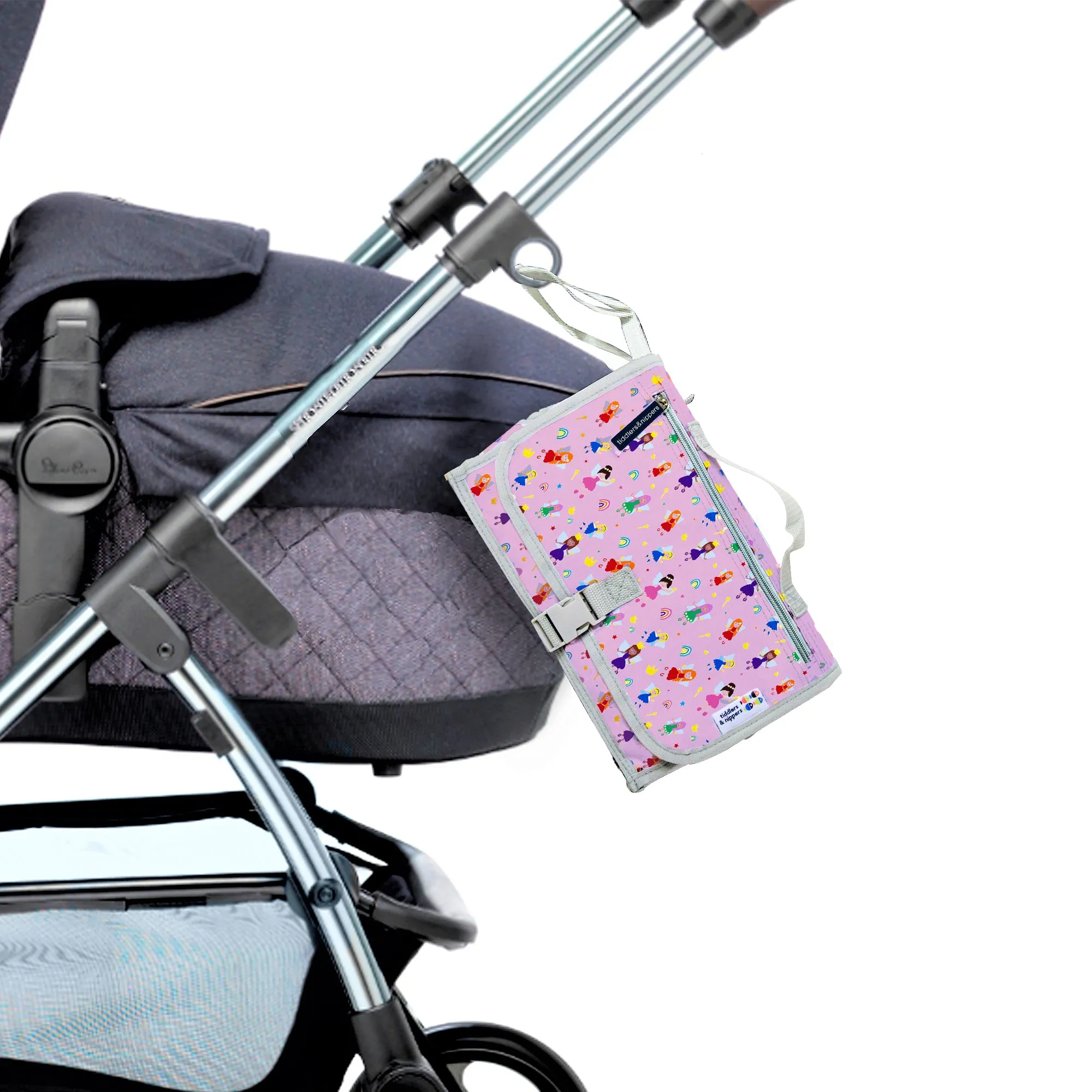 Portable & Compact Baby & Toddler Travel Changing Nappy Mat Bag