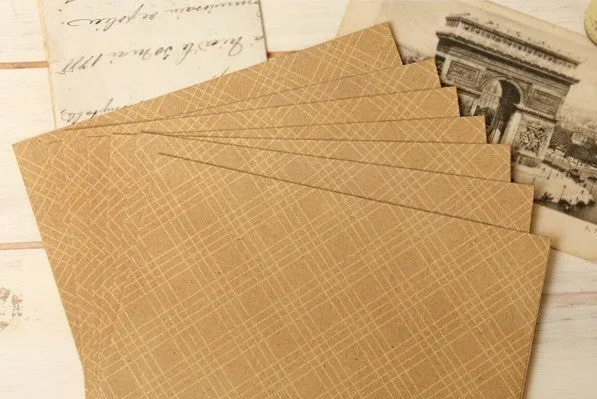 Postcard Envelope - Check