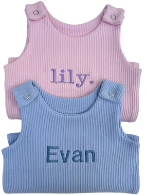 Powder Blue Dungarees