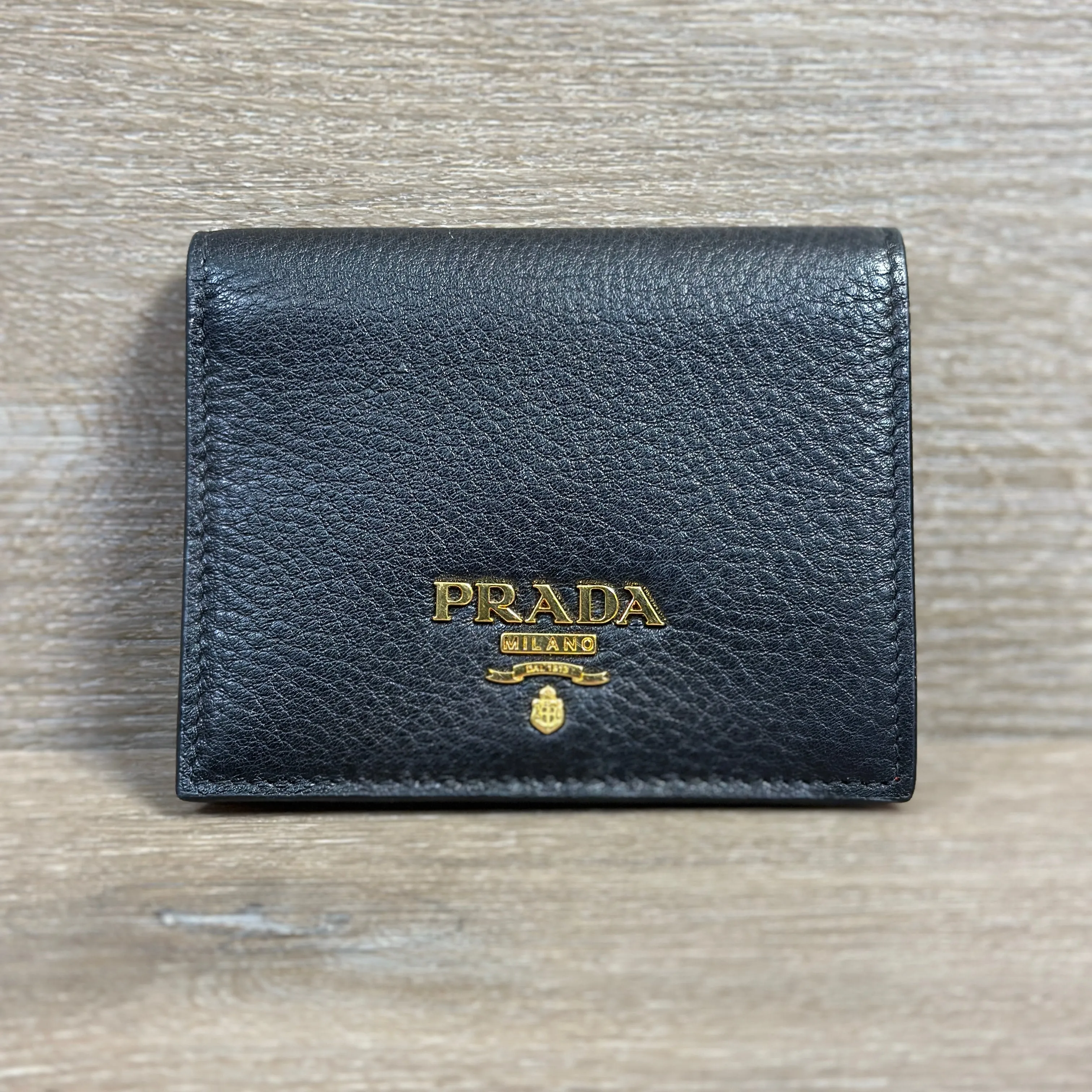 Prada Small Saffiano Leather Wallet
