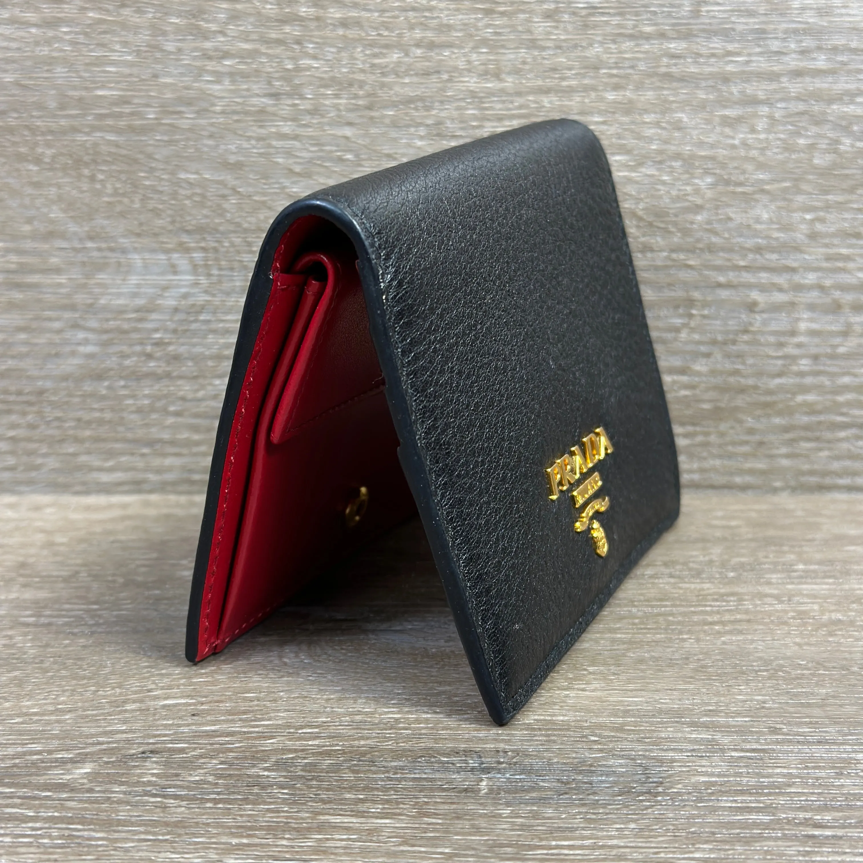 Prada Small Saffiano Leather Wallet