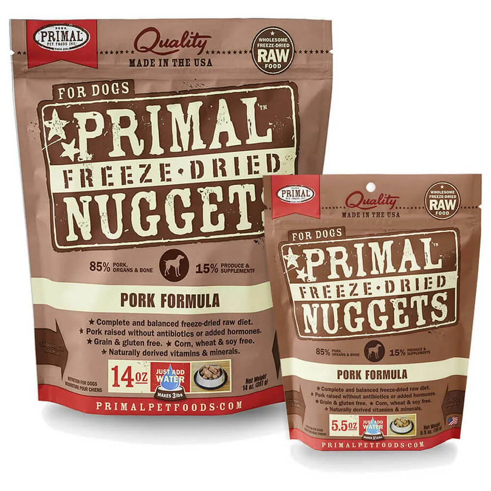 Primal Dog Freeze Dried Pork