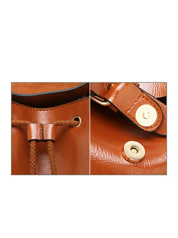 Pu Leather Backpack Bag