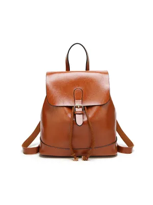 Pu Leather Backpack Bag
