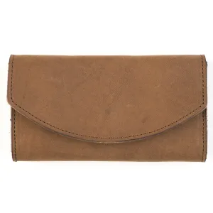 PU810Ladies Organizer Wallet- Brown