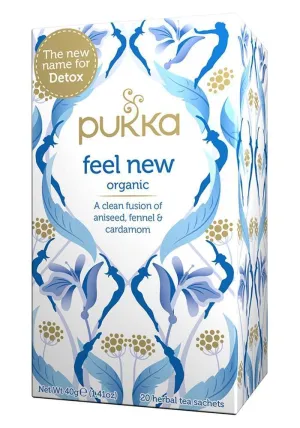Pukka Feel New Herbal Tea (20 Sachets)