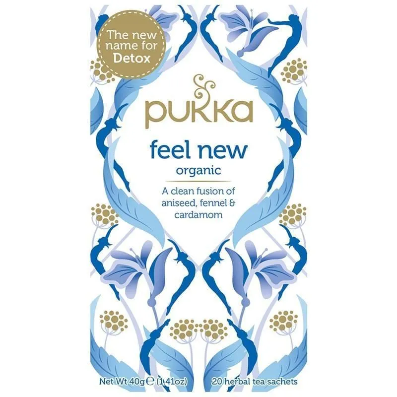 Pukka Feel New Herbal Tea (20 Sachets)