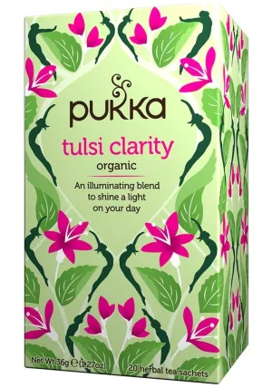 Pukka Tulsi Clarity Herbal Tea (20 Sachets)