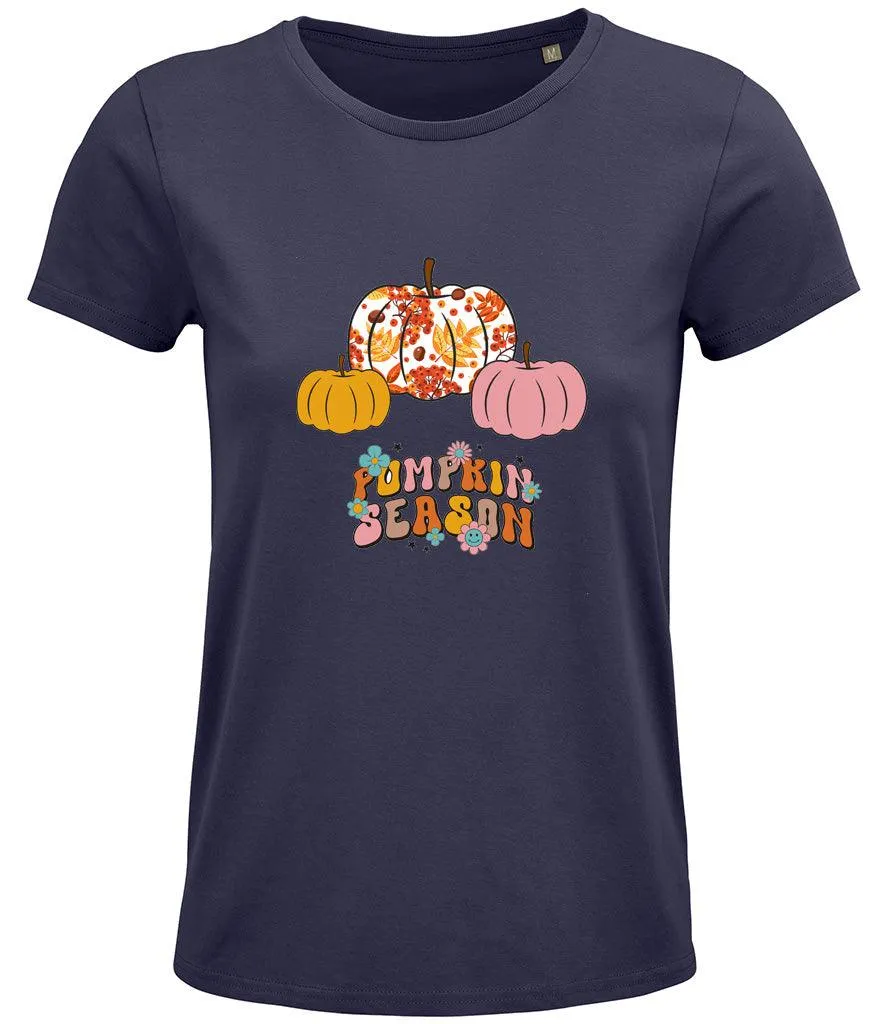 Pumpkin Season Ladies T-shirt