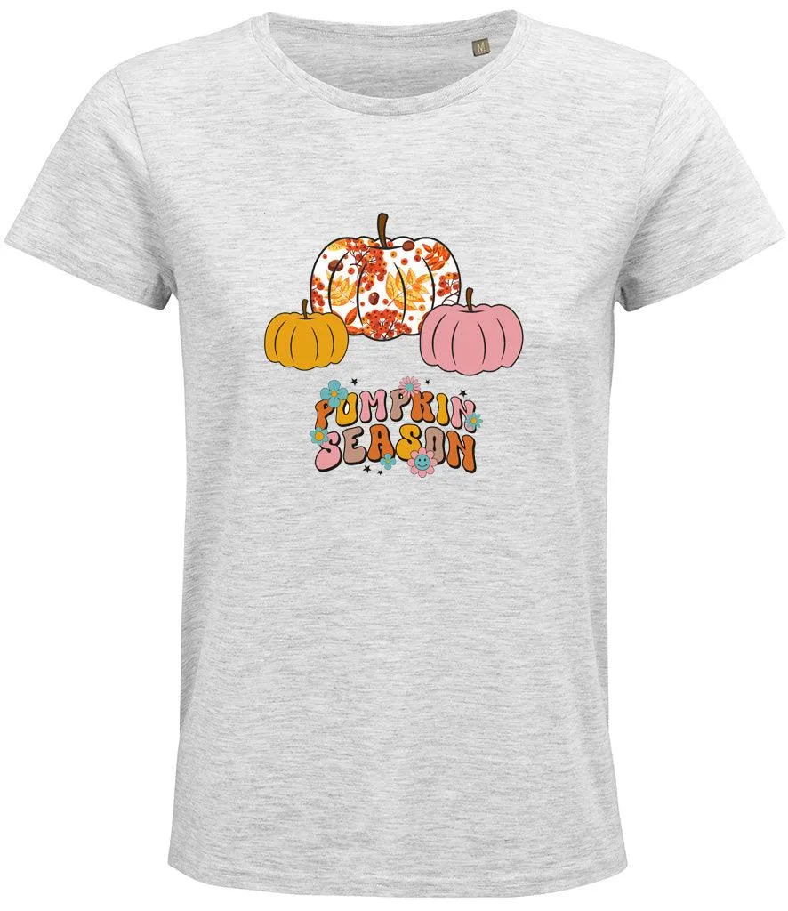 Pumpkin Season Ladies T-shirt