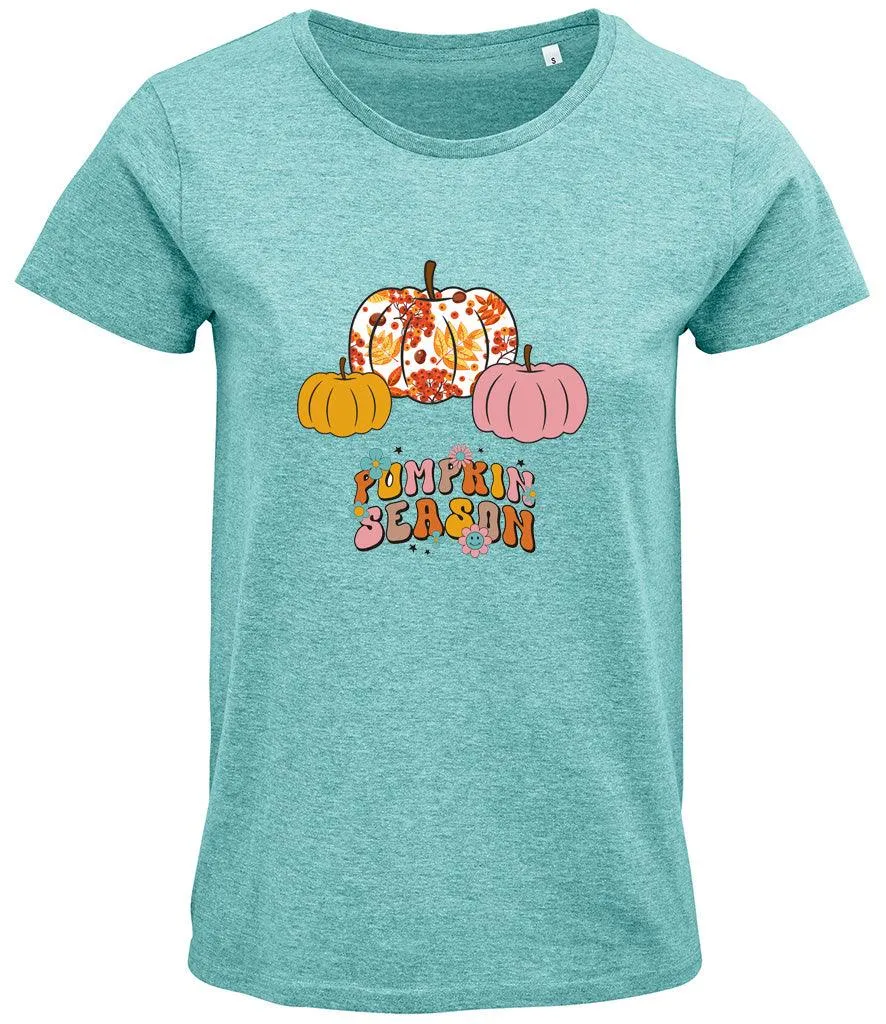 Pumpkin Season Ladies T-shirt