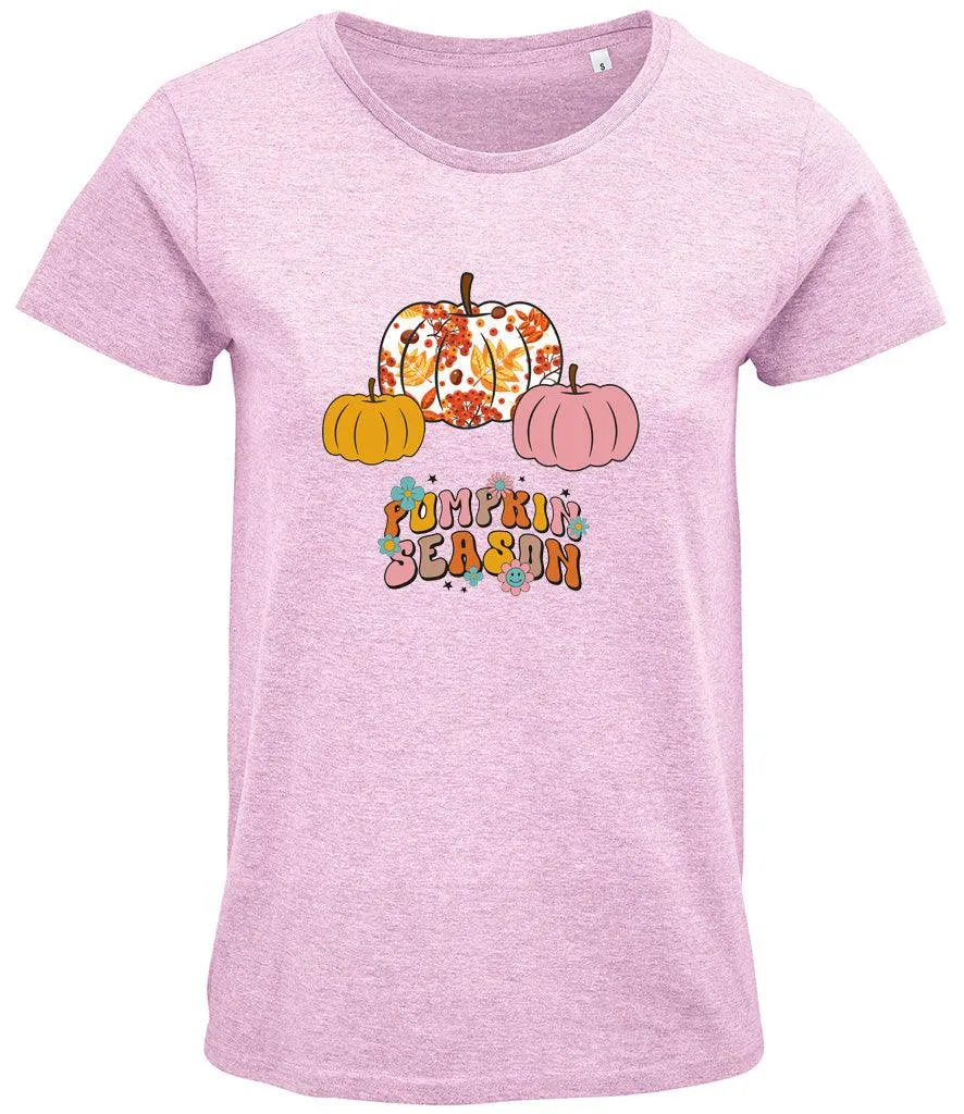 Pumpkin Season Ladies T-shirt