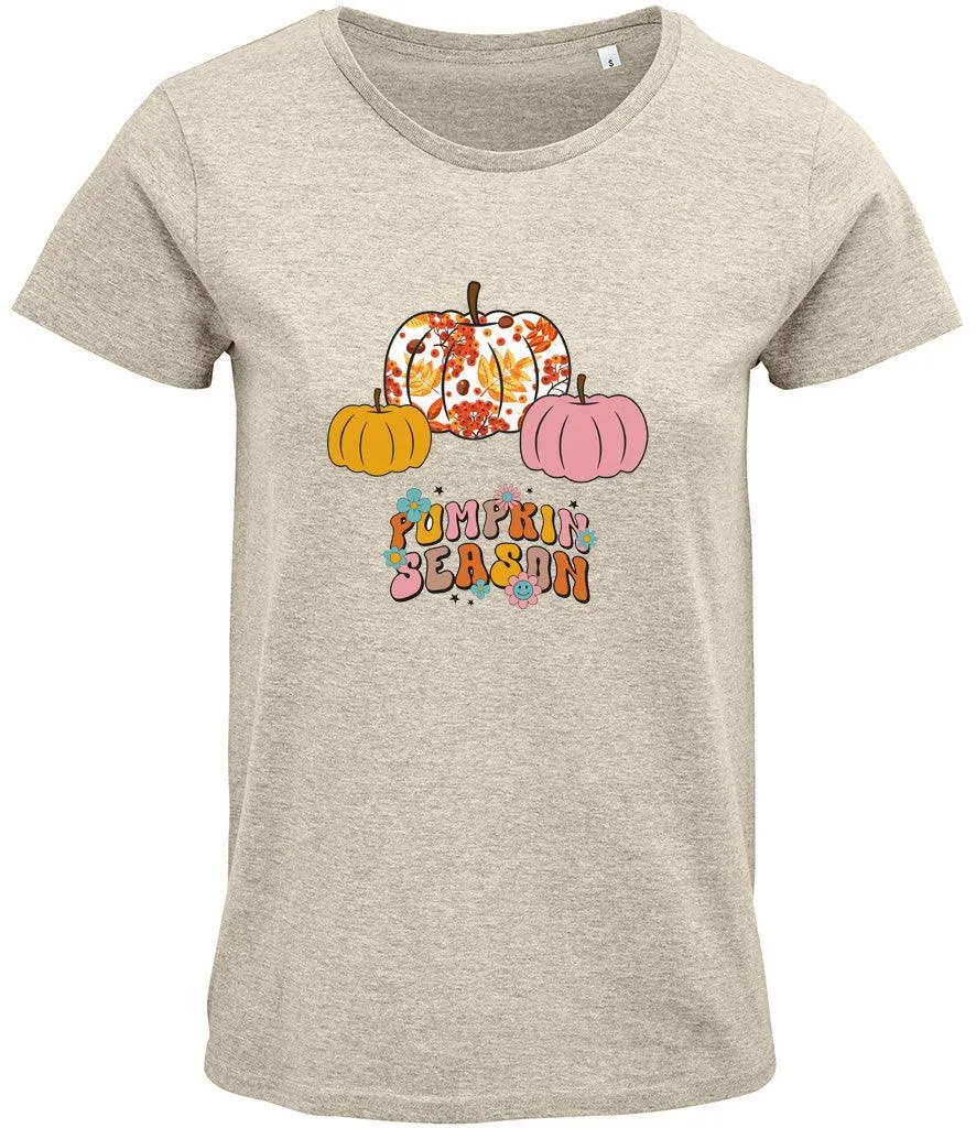Pumpkin Season Ladies T-shirt