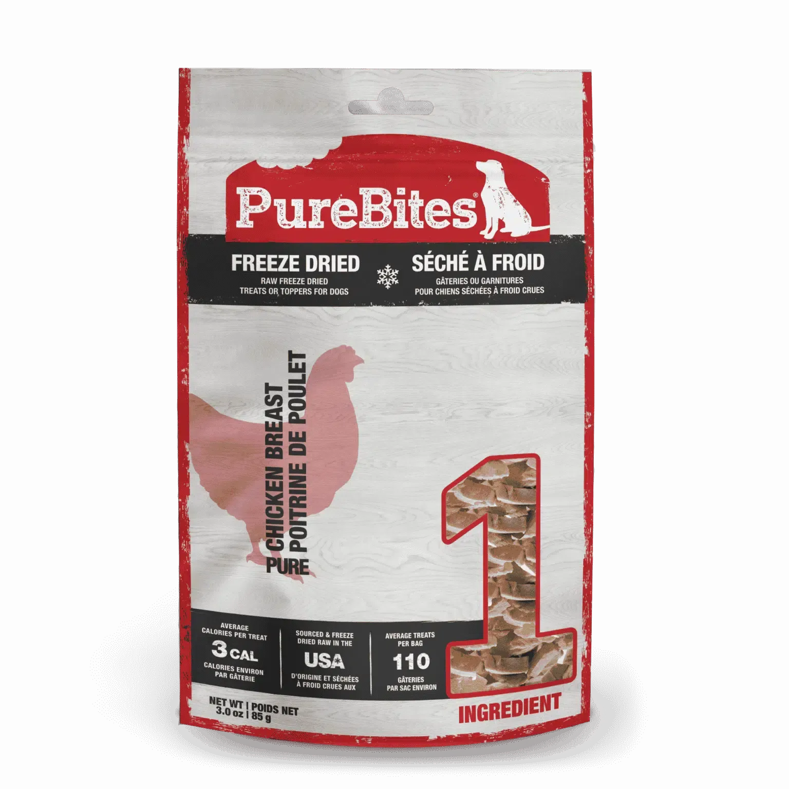 Purebites Chicken Breast Freeze Dried Dog Treats