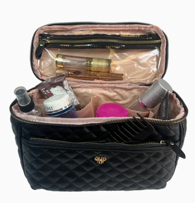 Pursen Classic Train Case Timeless Quilted
