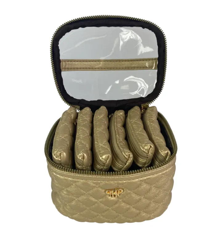 Pursen Getaway Jewerly Case - Gold