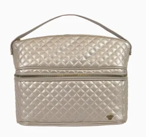 Pursen Stylist Travel Bag Pearl Quilted