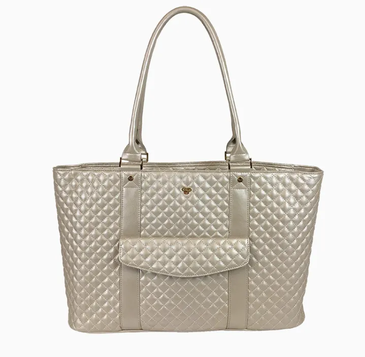 Pursen VIP Travel Tote - Pearl Quilted