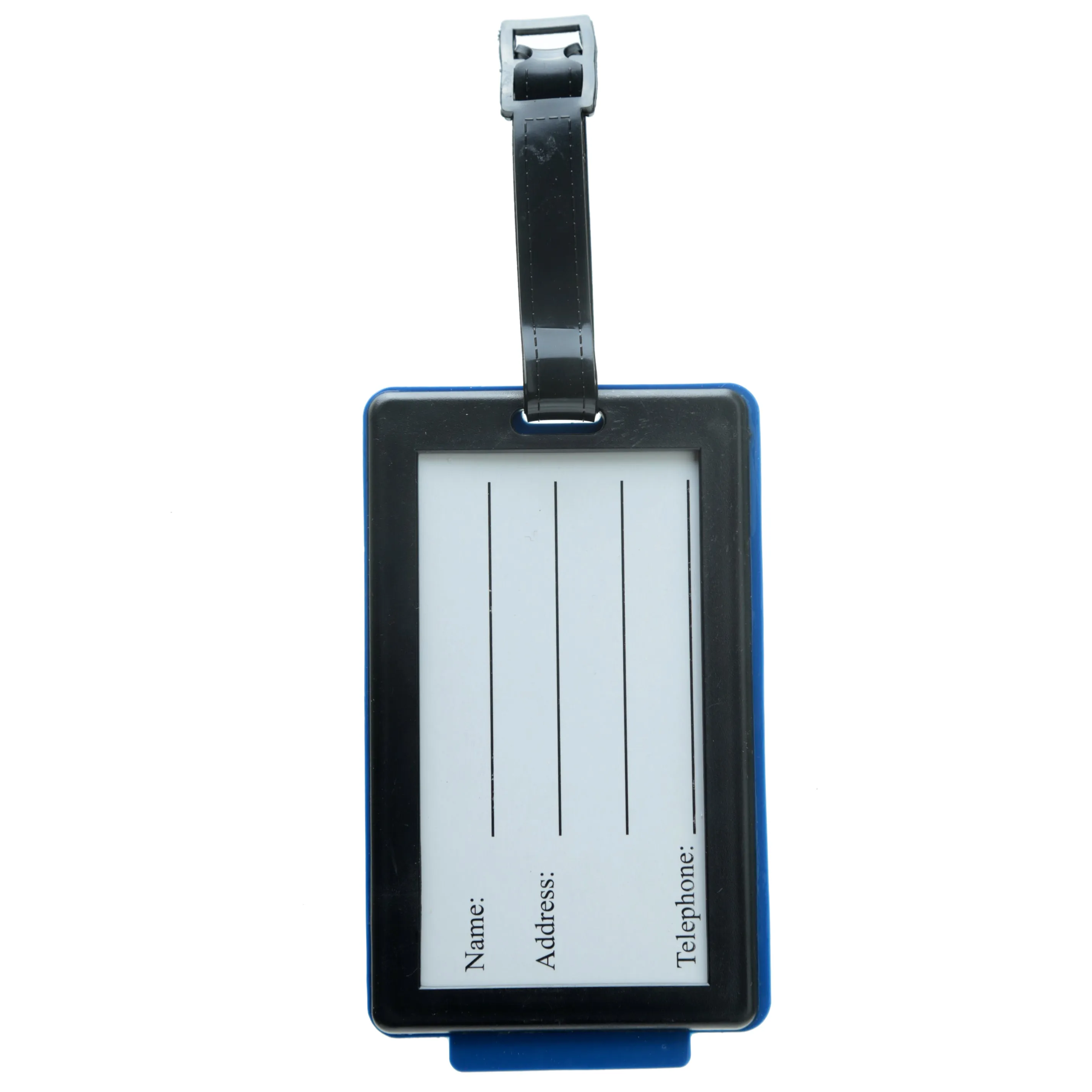 PVC Luggage Tag - London Souvenir Union Jack Big Ben