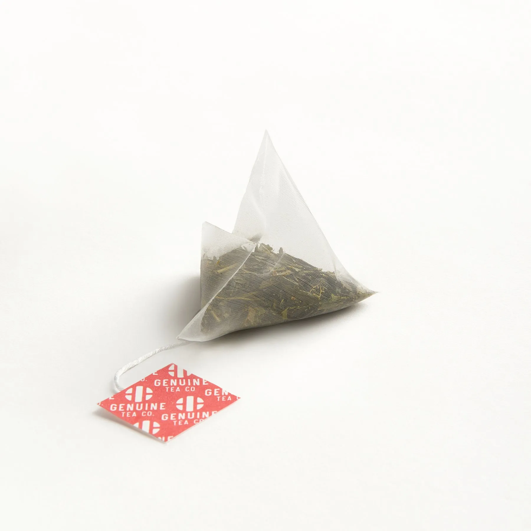 Pyramid Tea Bags - Organic Sencha Green Tea  - Genuine Tea Company - Toronto - Canada