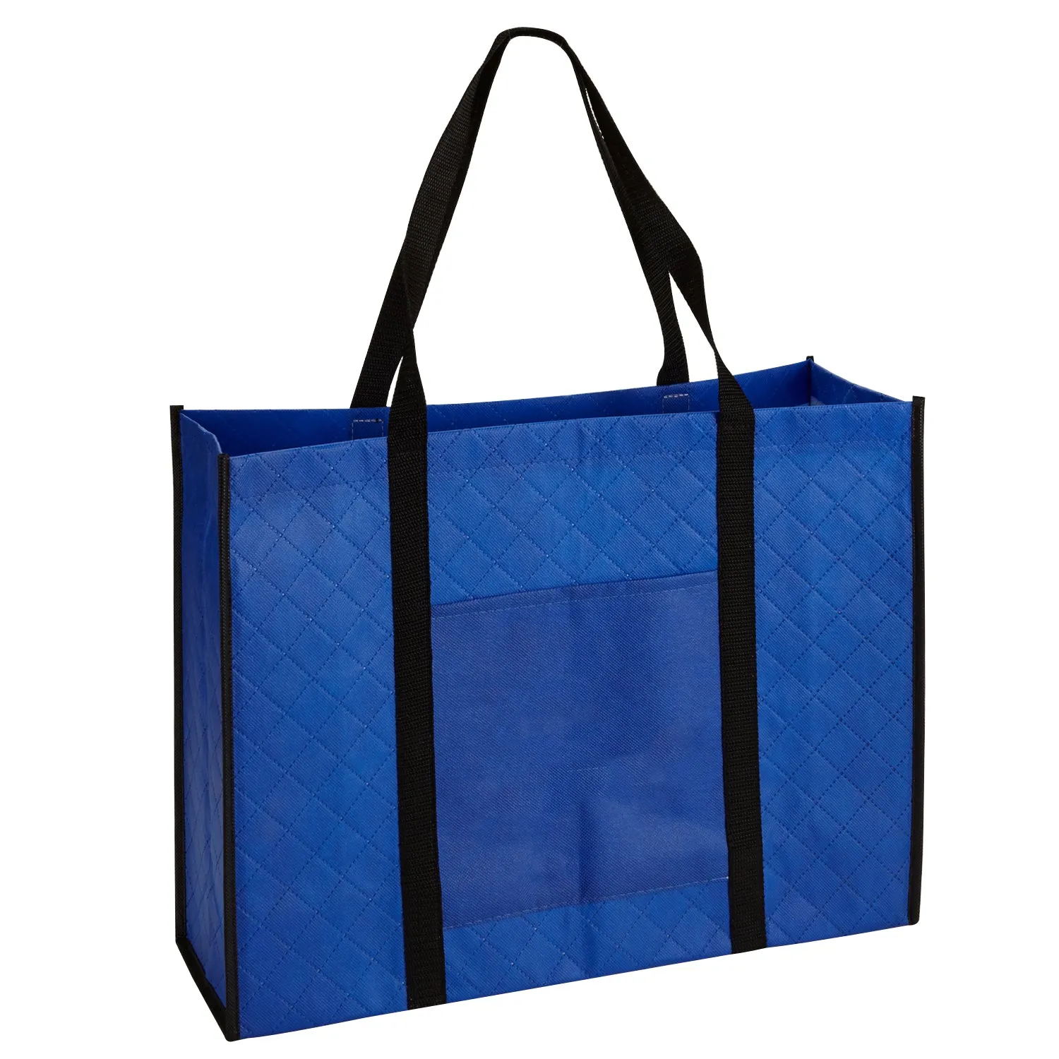 QUILTED NON-WOVEN TOTE w/ Pockets