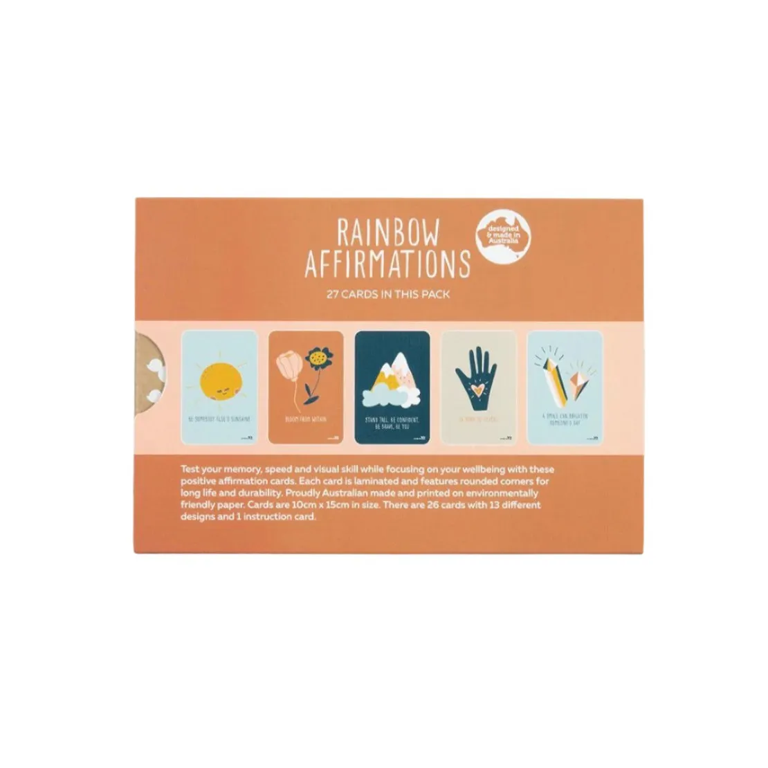 Rainbow Affirmations - Memory & Snap Game - 3 