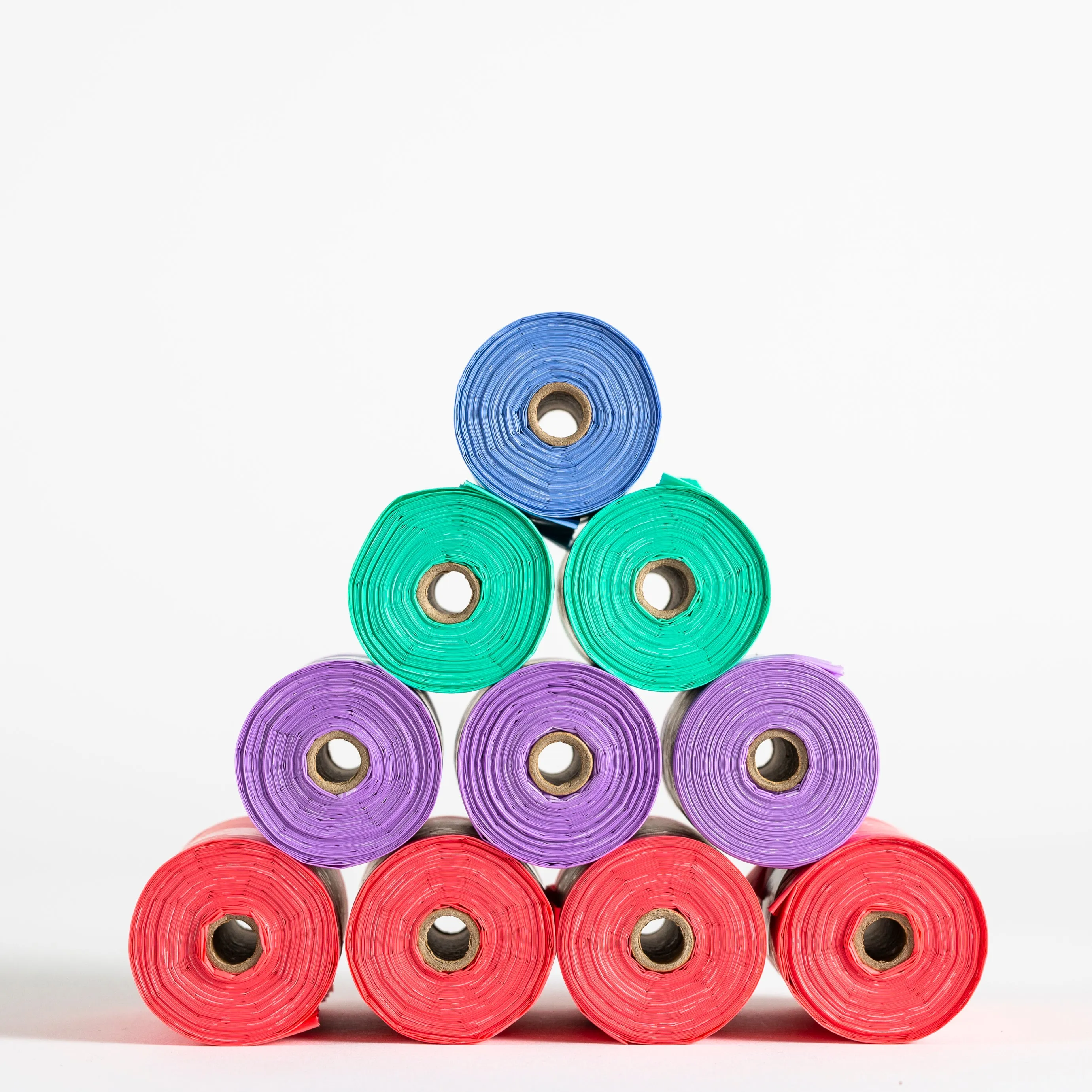 Rainbow Poo Bags 4 Pack