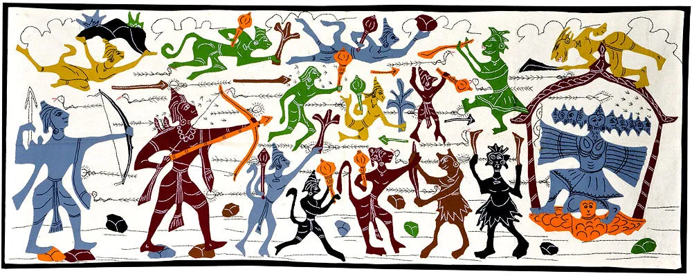 Rama Fights Ravana