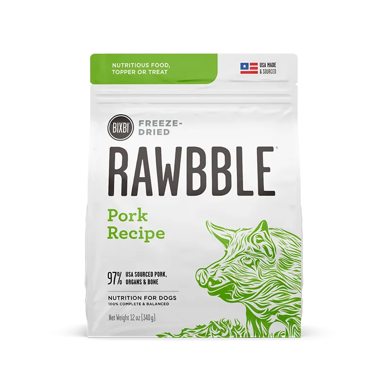 RAWBBLE® FREEZE DRIED DOG FOOD