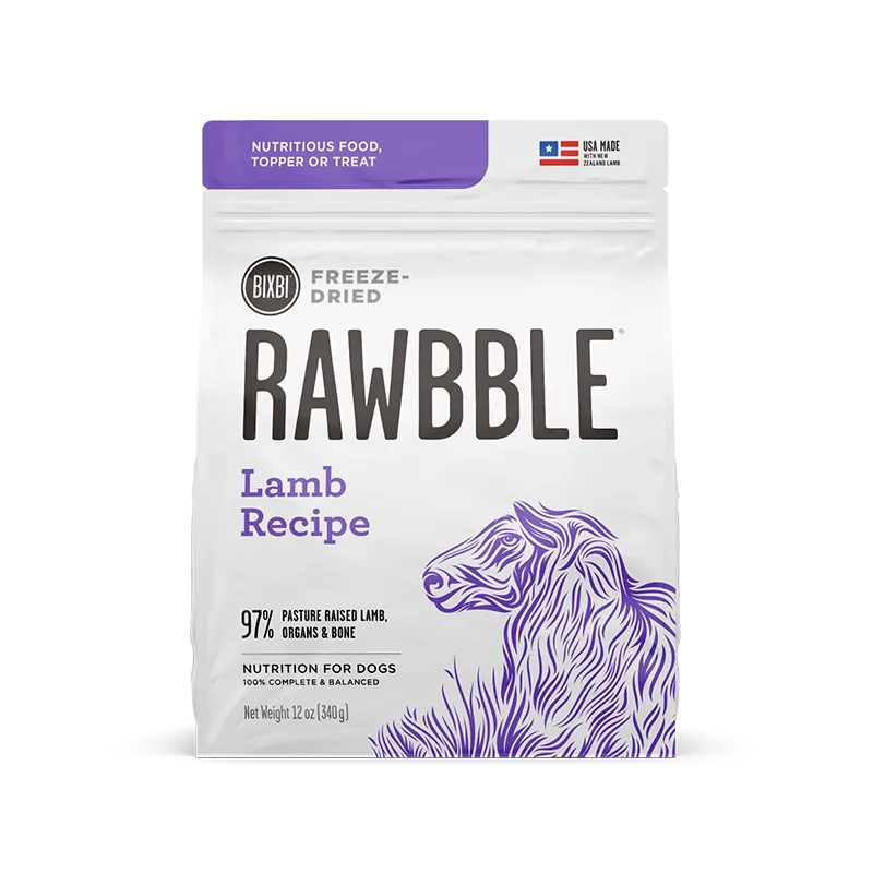 RAWBBLE® FREEZE DRIED DOG FOOD