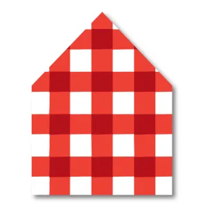 Red Buffalo Check Envelope Liner