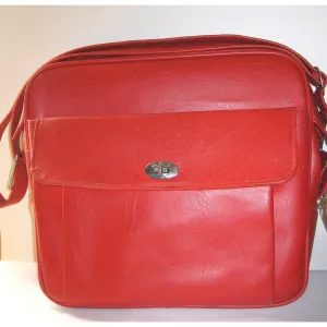 Red Courier Travelbag By Samsonite