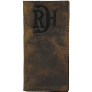 Red Dirt Hat Co Distressed Leather Rodeo Wallet