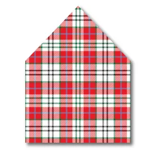 Red Tartan Envelope Liner