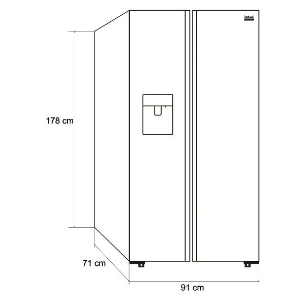 Refrigerador BLACK-20CFAH
