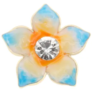Resin Floral Jewelry Snap