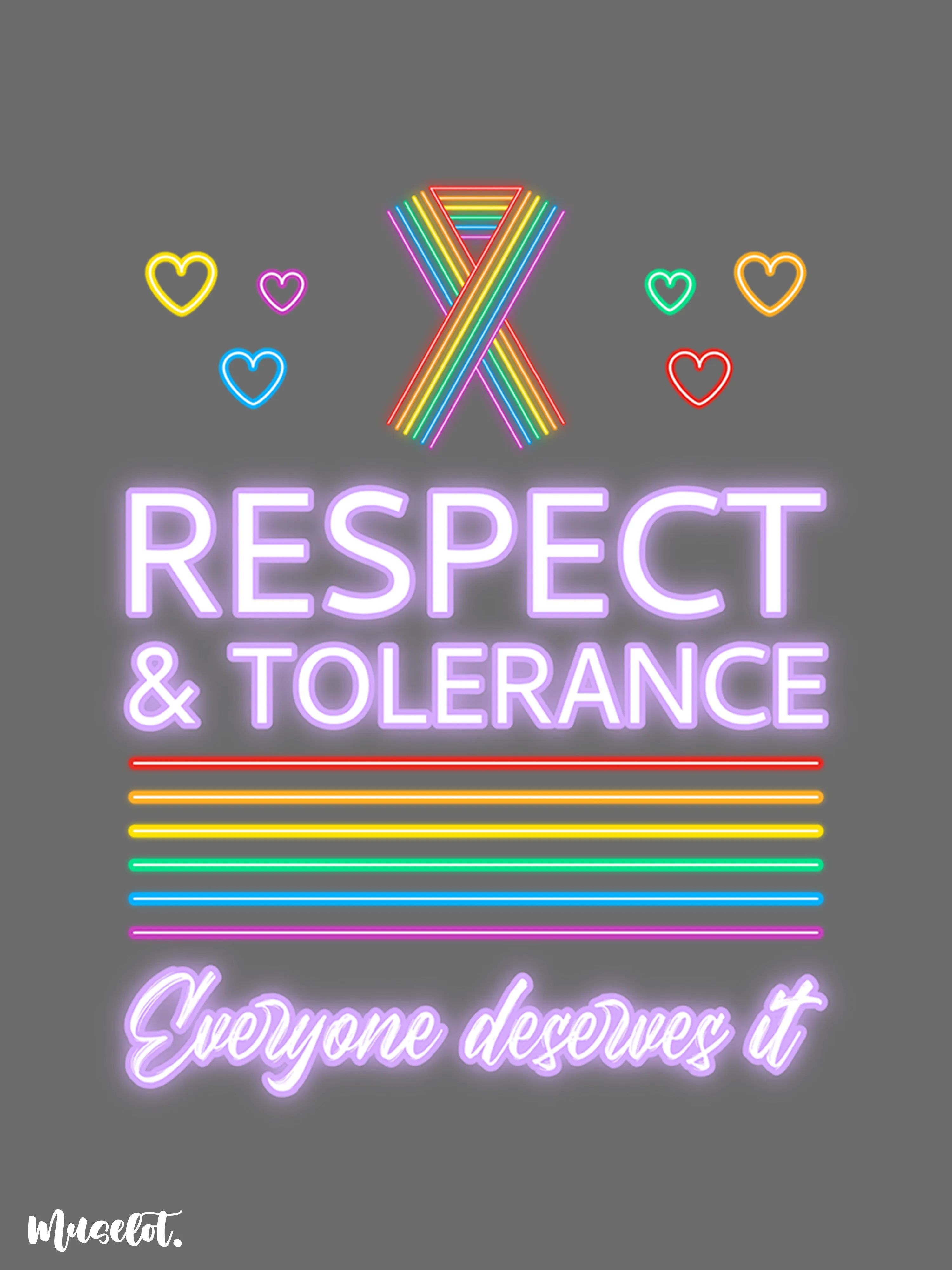 Respect and tolerance phone cases