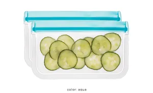 Rezip, Set of 2, Snack (Aqua)