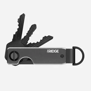 Ridge Aluminum KeyCase - Gunmetal