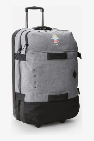 RIP CURL F-LIGHT GLOBAL 110L ICONS LUGGAGE - GREY MARLE