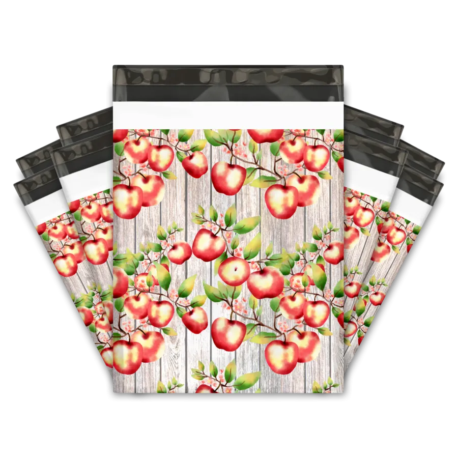 Ripe apples 10x13 premium poly mailer - set of 10