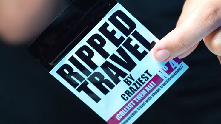 RIPPED TRAVEL (Red Gimmicks and Online Instruction) by Craziest